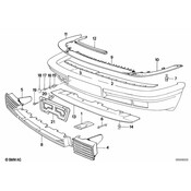 BMW Covering Right - Genuine BMW 51118111572