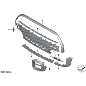 Mini Tow Eye Cap - Genuine Mini 51119450620