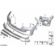BMW Tow Eye Cap - Genuine BMW 51119478442