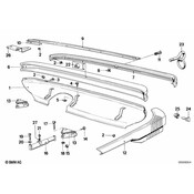 BMW Bumper - Genuine BMW 51121862939