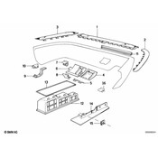 BMW Covering Right - Genuine BMW 51121908076