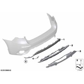 BMW Trim Towing Lug Rear Right - Genuine BMW 51122159364