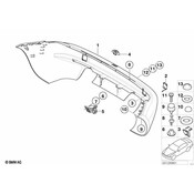 BMW Cover Primed (M) - Genuine BMW 51122492955