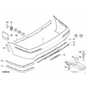 BMW Flap Towing Eye Primed (M) - Genuine BMW 51122693663