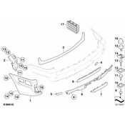 BMW Impact Absorber - Genuine BMW 51123416322