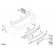 BMW Extension Wheel Arch Cover - Genuine BMW 51123418113