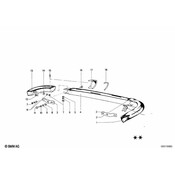 BMW Spring Clip - Genuine BMW 51125470060