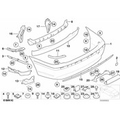 BMW Shock Absorber - Genuine BMW 51127015004