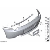 BMW Mount Bumper - Genuine BMW 51127016076