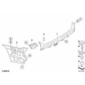 BMW Guide For Bumper Side Left - Genuine BMW 51127127715