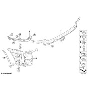 BMW Guide Right - Genuine BMW 51127170664