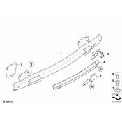 BMW Supporting Bracket - Genuine BMW 51127202376