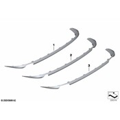 BMW Cover Bumper Rear - Genuine BMW 51127233980