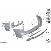 BMW Tow Eye Cap - Genuine BMW 51128064834