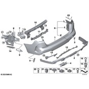 BMW Tow Eye Cap - Genuine BMW 51128080704