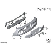 BMW Bumper Impact Absorber Insulator - Genuine BMW 51128491465