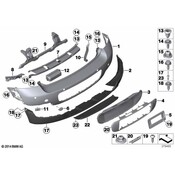 MINI Tow Eye Cap - Genuine MINI 51129806650