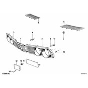 BMW Grille Right - Genuine BMW 51131919200