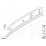 BMW Moulding Clamp - Genuine BMW 51133401695