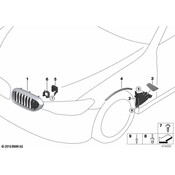 BMW Grille - Genuine BMW 51137390867