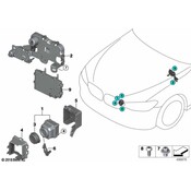 BMW Night Vision Camera Bracket - Genuine BMW 51137406013