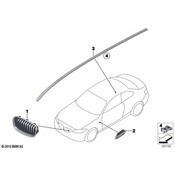 BMW Grille - Genuine BMW 51138064143