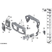 BMW Brake Air Duct - Genuine BMW 51138075180