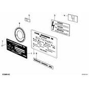 BMW Label "Unleaded Fuel" - Genuine BMW 51141874981