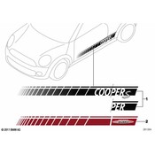 MINI Exterior Decal - Genuine MINI 51142220095