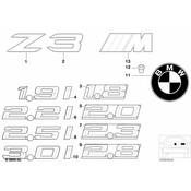 BMW Emblem - Genuine BMW 51148413709