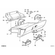 BMW Glove Box (Anthracite) - Genuine BMW 51161884243