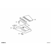 BMW Cover Gear Selecting Lever (4Hp22) - Genuine BMW 51161934996