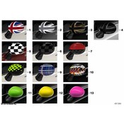 Mini Door Mirror Cover - Genuine Mini 51162410464