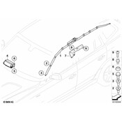 BMW Bracket Right - Genuine BMW 51163413478