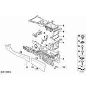BMW Center Console - Genuine BMW 51166954938