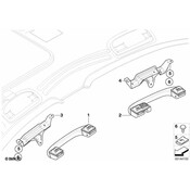 BMW Bracket Front Right - Genuine BMW 51167058492