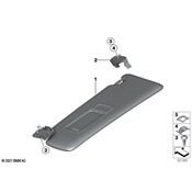BMW Sun Visor - Genuine BMW 51167322292