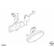 BMW Interior Mirror Ec (Chrom) - Genuine BMW 51167894729