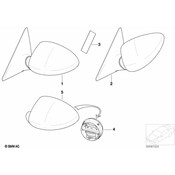 BMW Actuator Left - Genuine BMW 51167895273