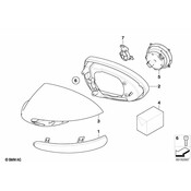 BMW Housing Primed Right (M) - Genuine BMW 51167906348