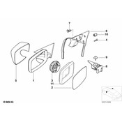 BMW Covering Left - Genuine BMW 51168124657