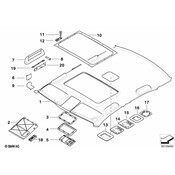 BMW Front Handle Base - Its - Genuine BMW 51168243132