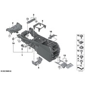 BMW Center Console - Genuine BMW 51169108361