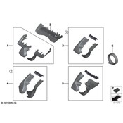 BMW Interior Rear View Mirror Cover - Genuine BMW 51169108974