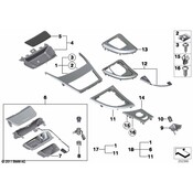 BMW Ashtray Nutwood - Genuine BMW 51169143755