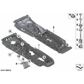 BMW Center Console - Genuine BMW 51169197324