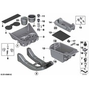 BMW Air Duct Rear Compartment - Genuine BMW 51169218282