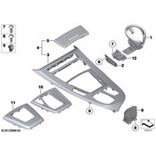 BMW Trim Centre Console Pure Impulse - Genuine BMW 51169223707