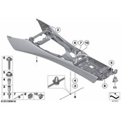 BMW Lock - Genuine BMW 51169237156