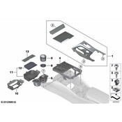 BMW Auto Trans Shift Cover Plate - Genuine BMW 51169330688